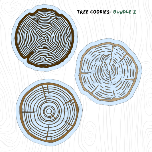 Tree Rings Rainbow Window Cling Bundle #2 (3 pack)