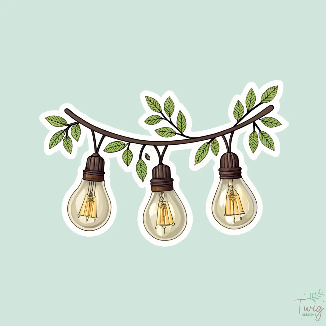 Hanging Lanterns Sticker Twig Creations