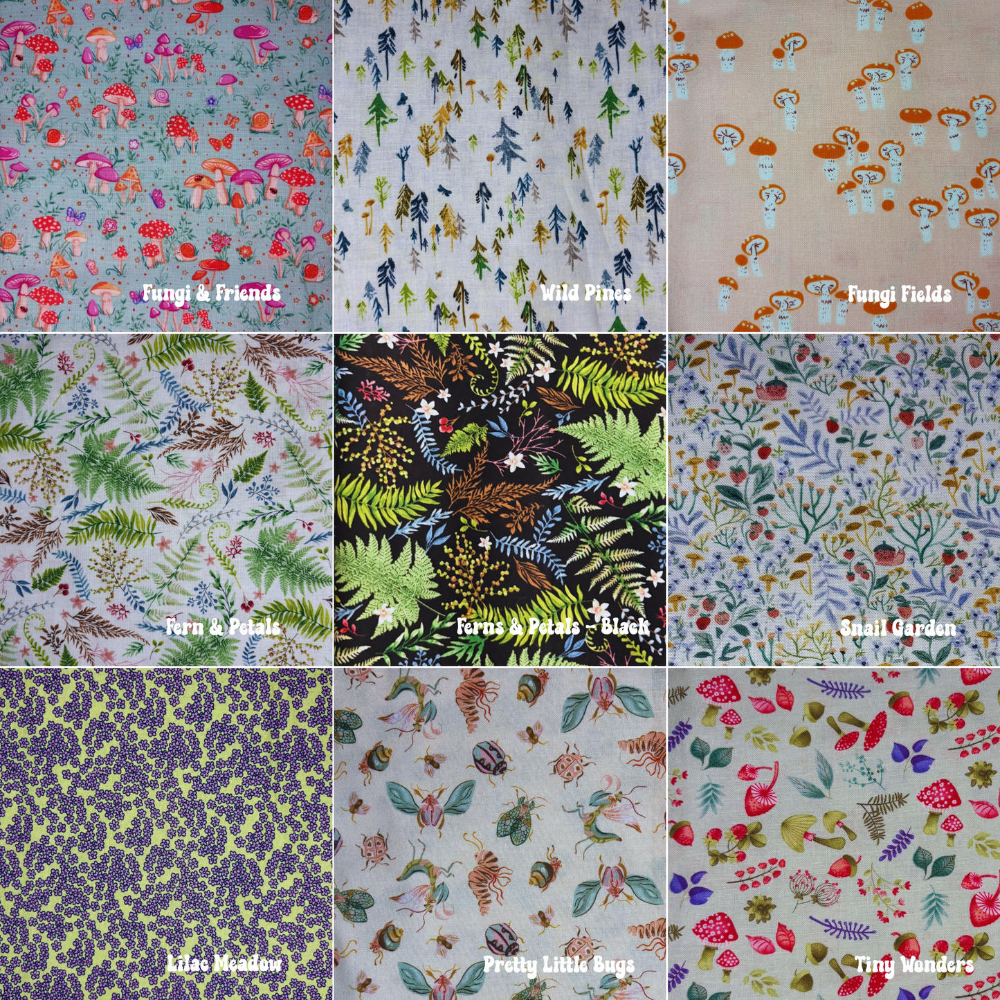 Quilted Cotton Zipper Pouch Twig Creations