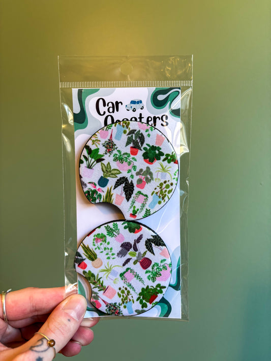 Houseplant Lover Car Coasters