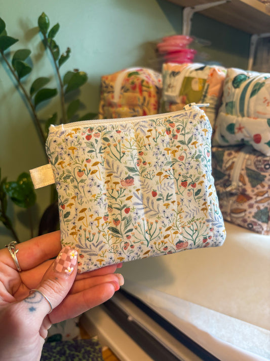 The Snail Garden Keychain Wallet