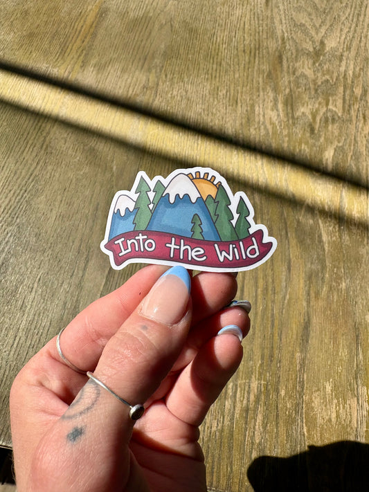 Into the Wild Sticker