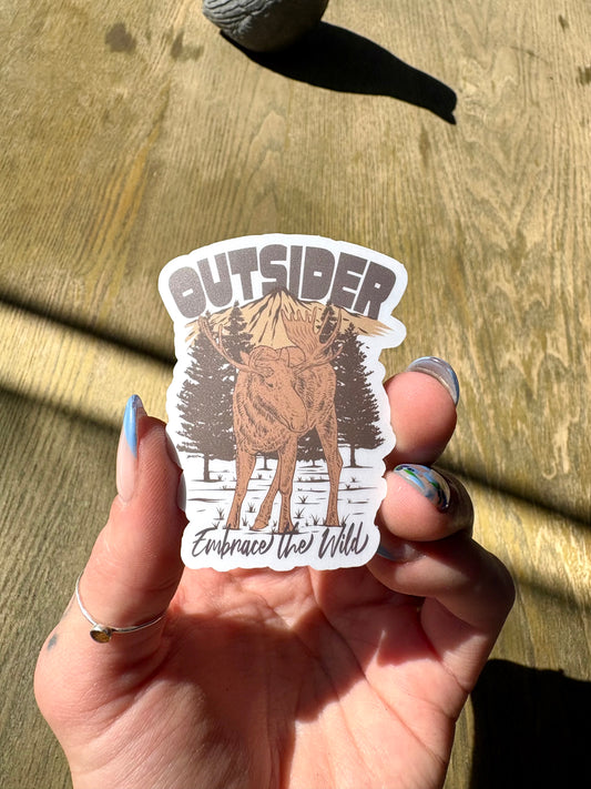 Outsider Sticker