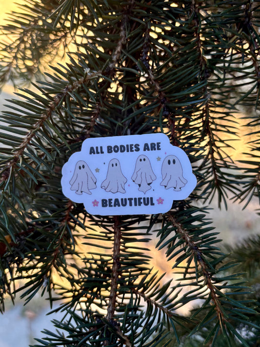 All Bodies Are Beautiful Sticker Twig Creations