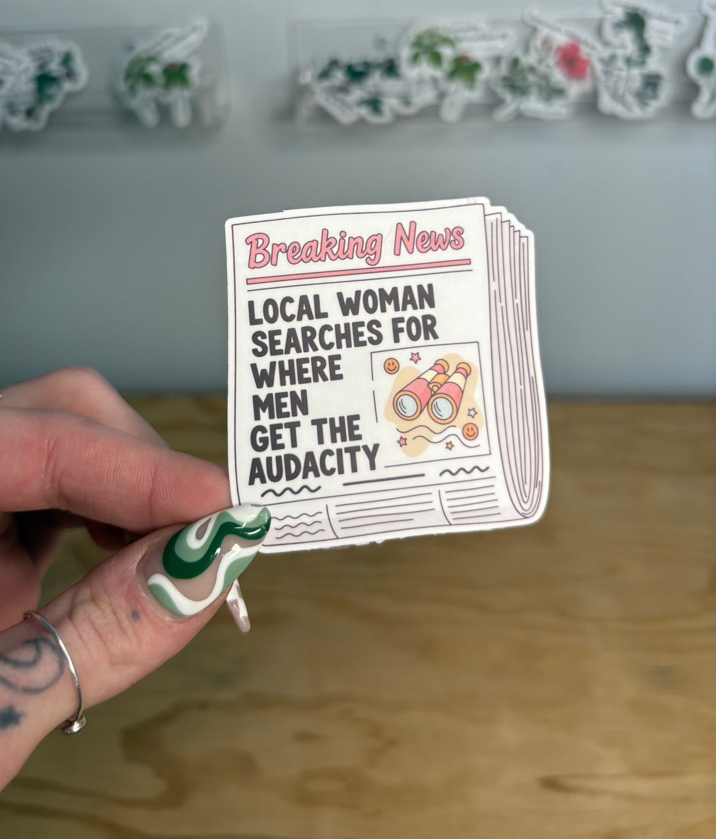 Breaking News Sticker Twig Creations