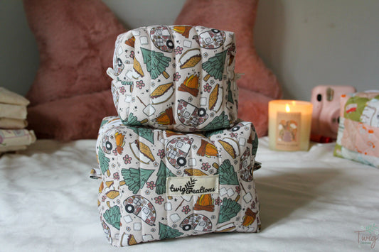 Let's go Camping Makeup Bag