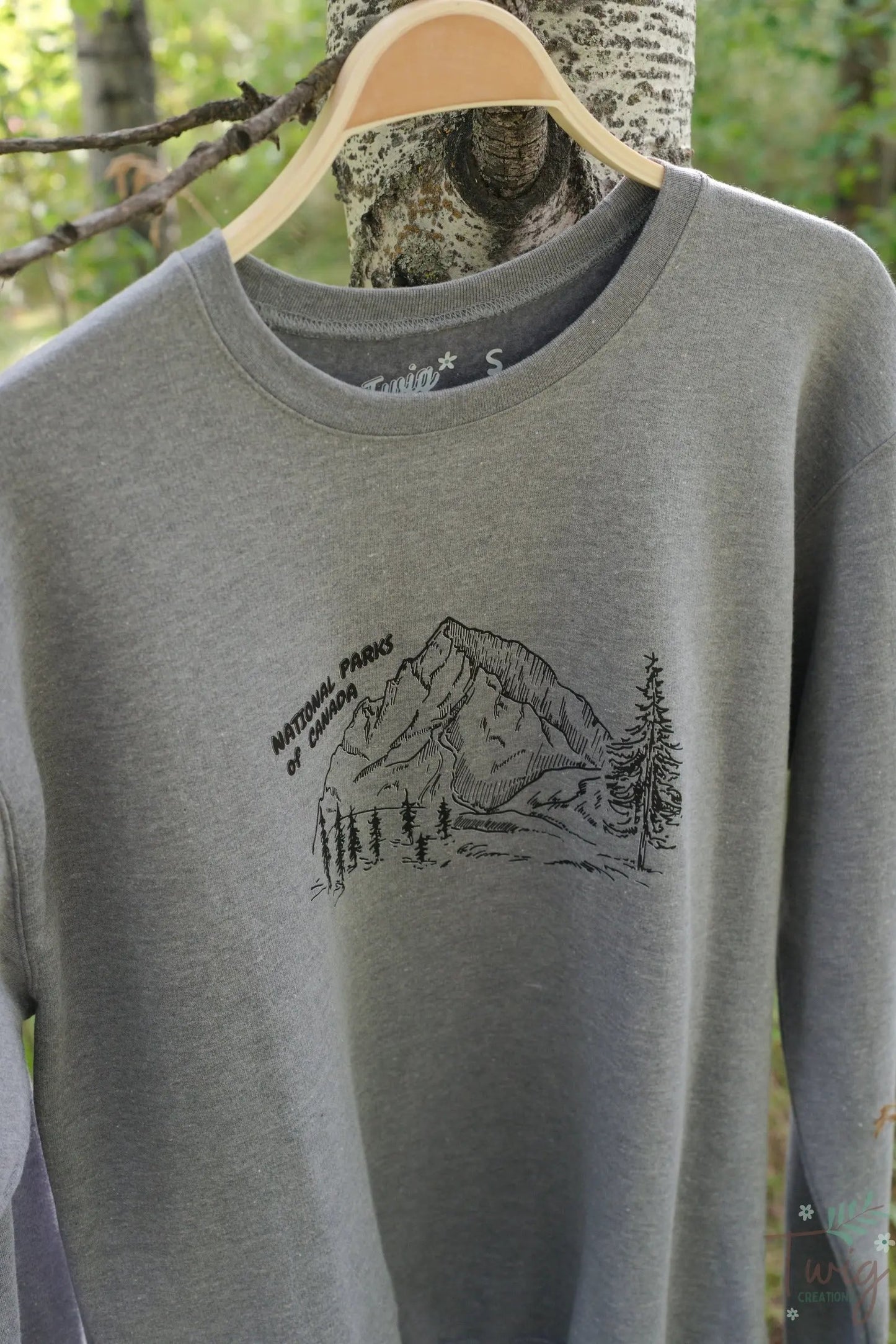National Parks of Canada Crewneck Twig Creations