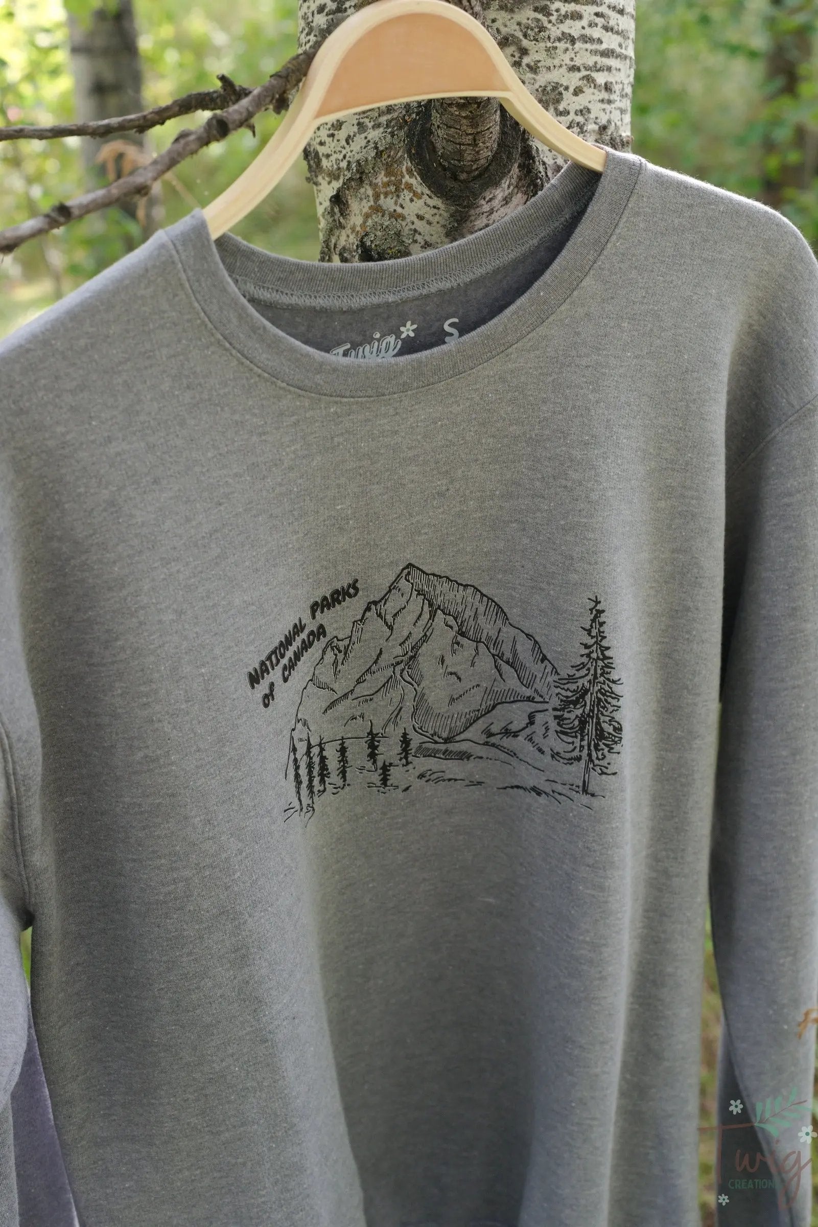 National Parks of Canada Crewneck Twig Creations
