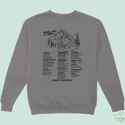 National Parks of Canada Crewneck