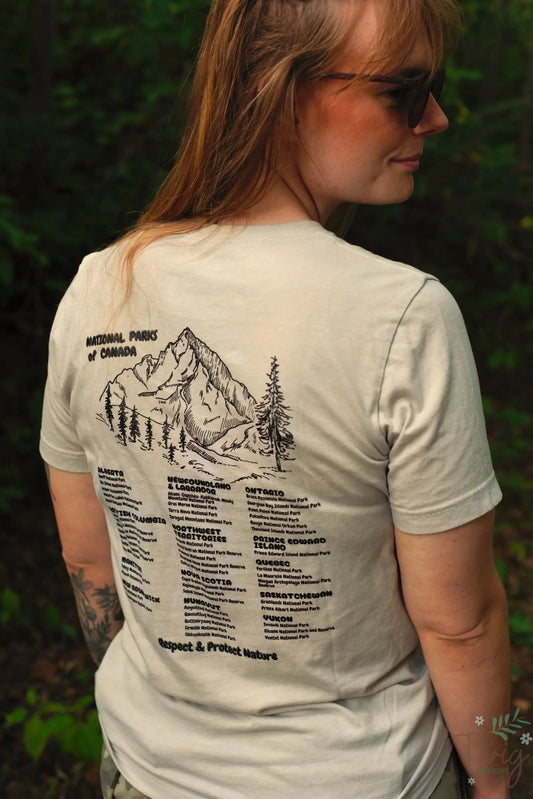 National Parks of Canada T-shirt Twig Creations