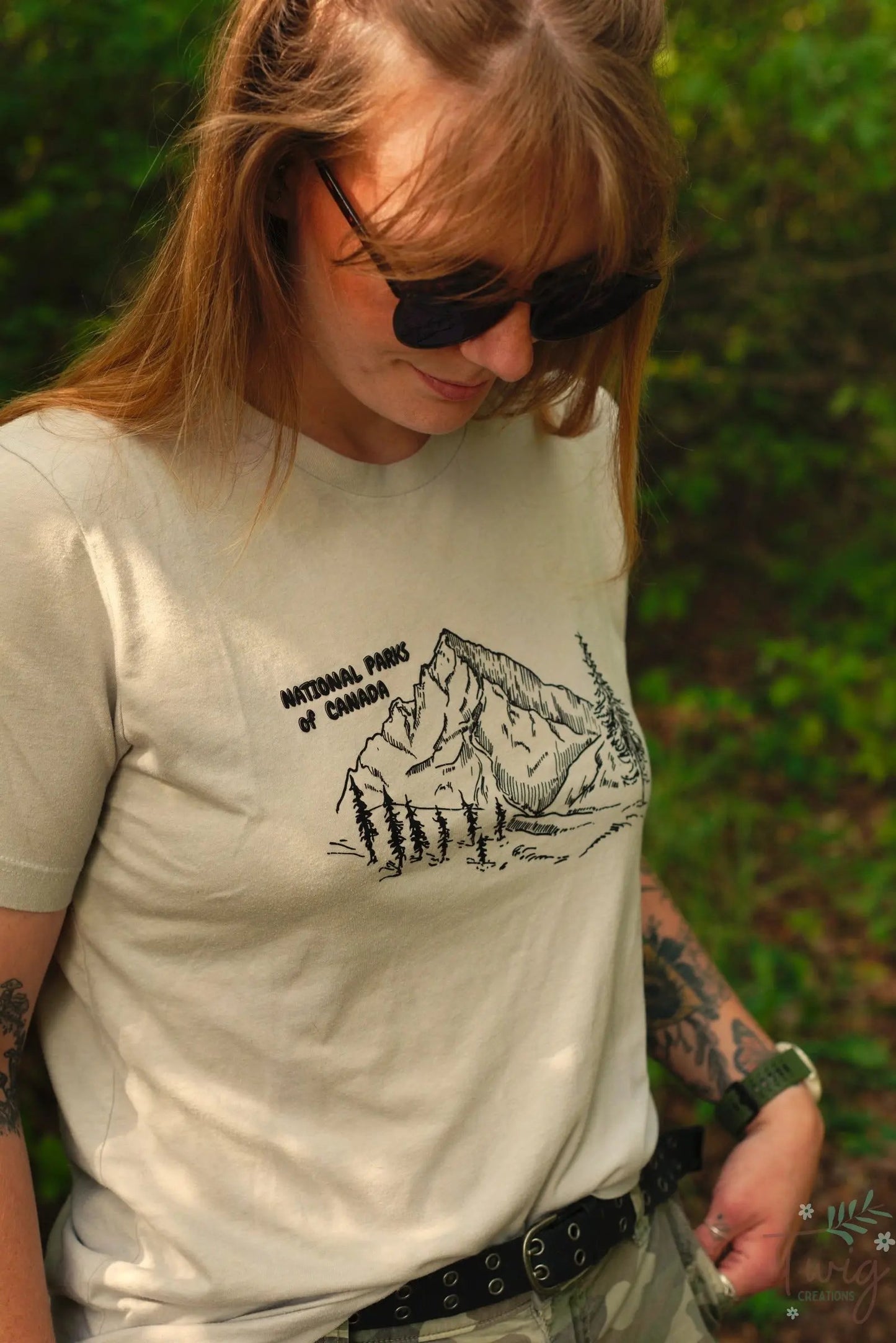 National Parks of Canada T-shirt Twig Creations