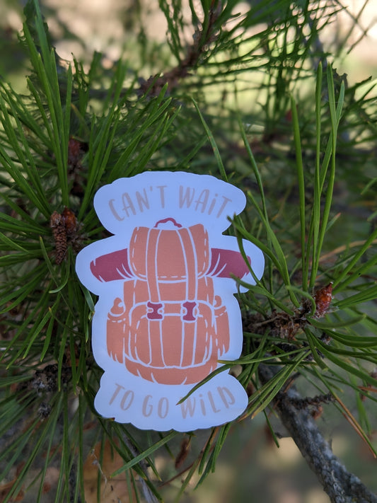 Can't Wait to go Wild Sticker Twig Creations