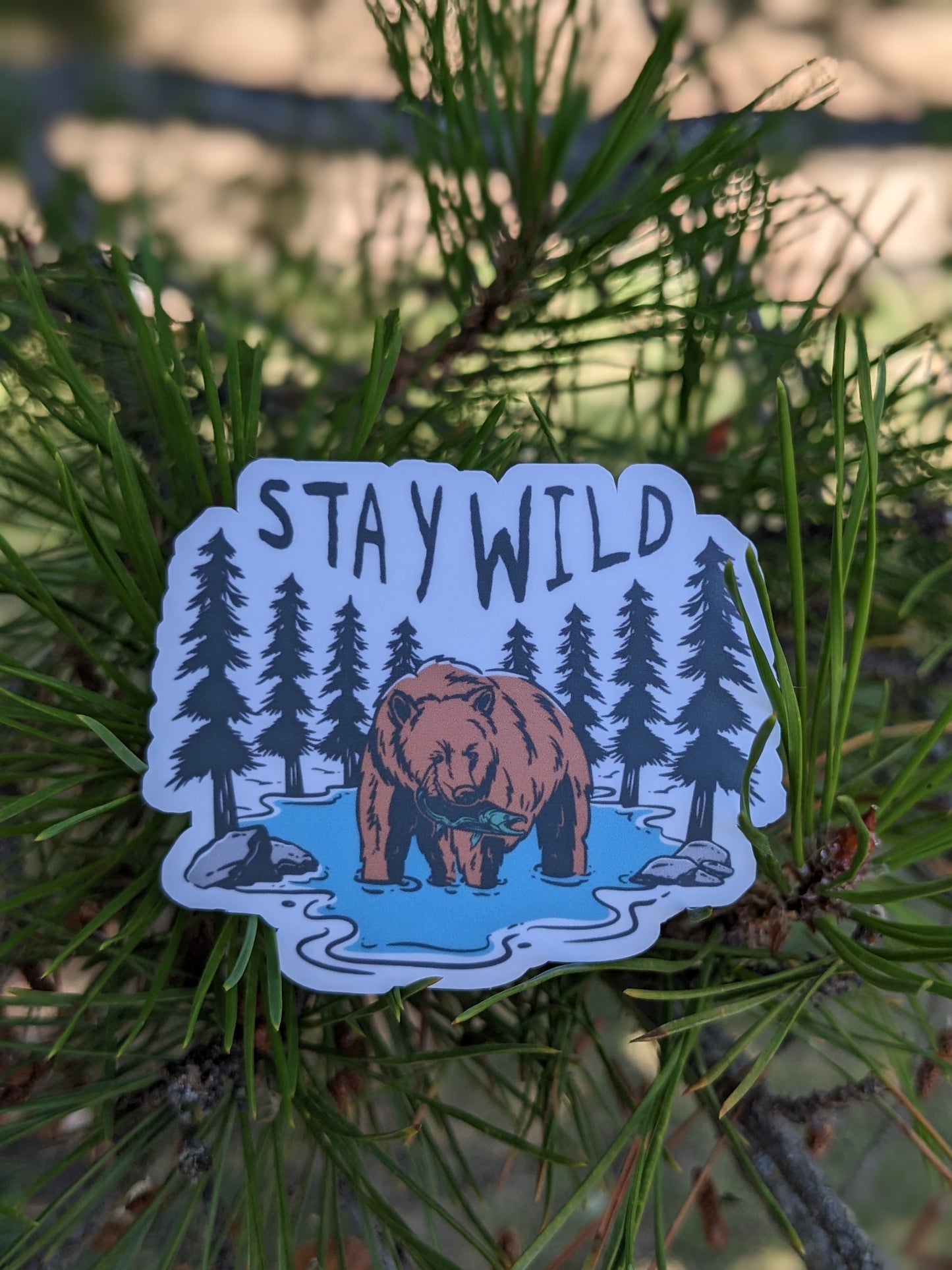 Stay Wild Sticker Twig Creations