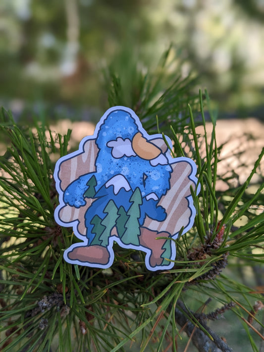 Bigfoot Sighting Sticker Twig Creations