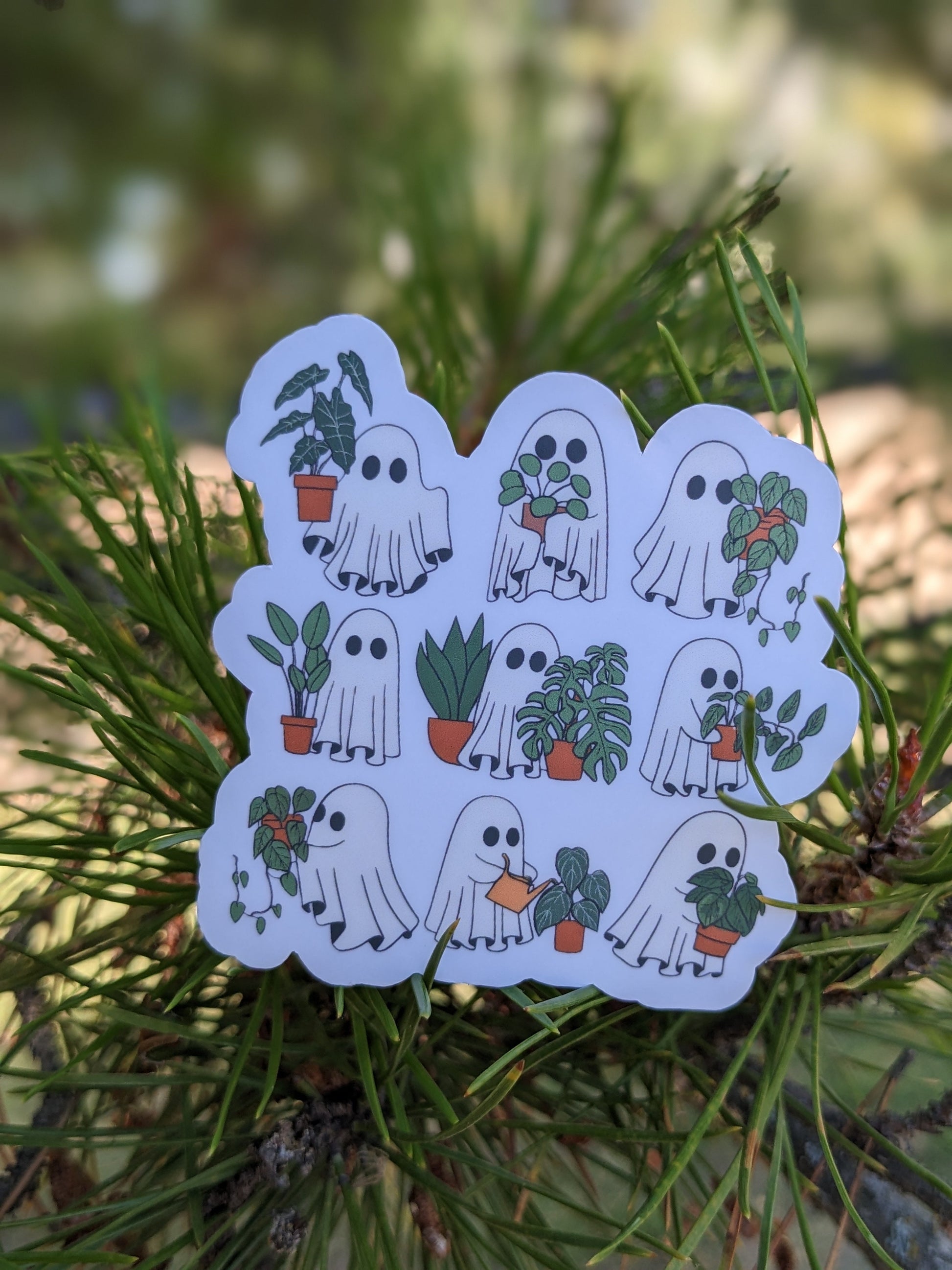 Boo-tanical Stickers Twig Creations