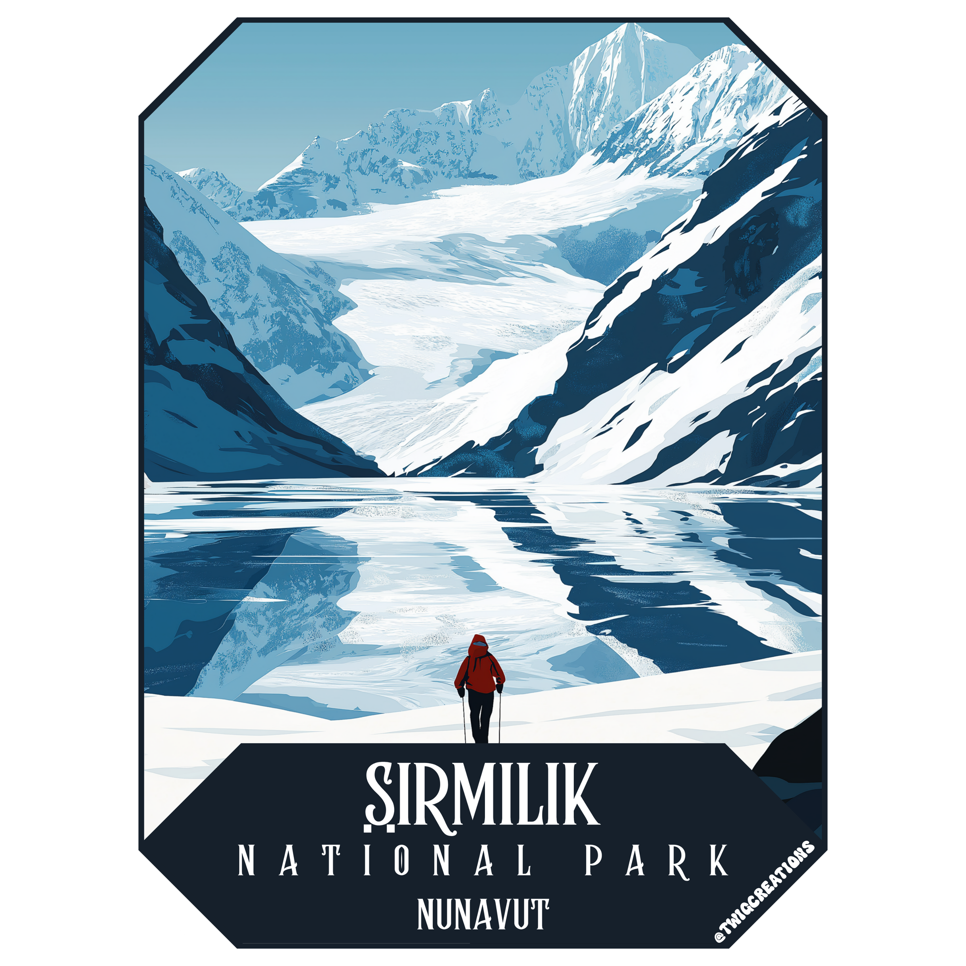 Sirmilik National Park Sticker Twig Creations