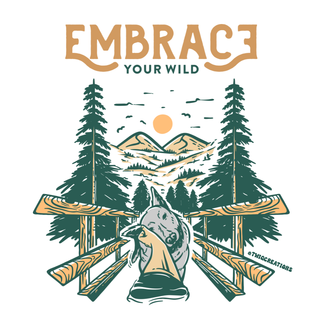 Embrace Your Wild Sticker