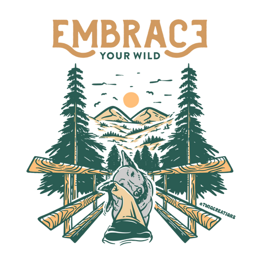 Embrace Your Wild Sticker
