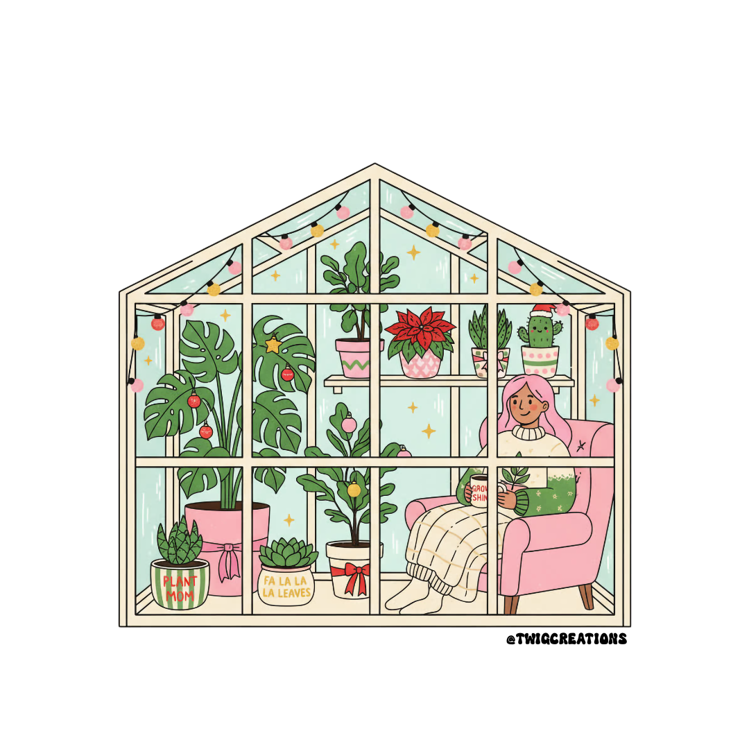 Greenhouse Girlie Sticker Twig Creations