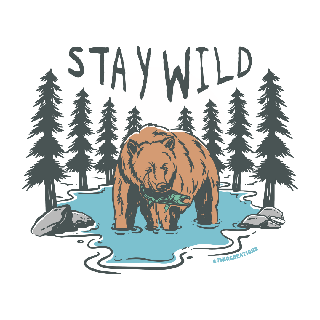 Stay Wild Sticker
