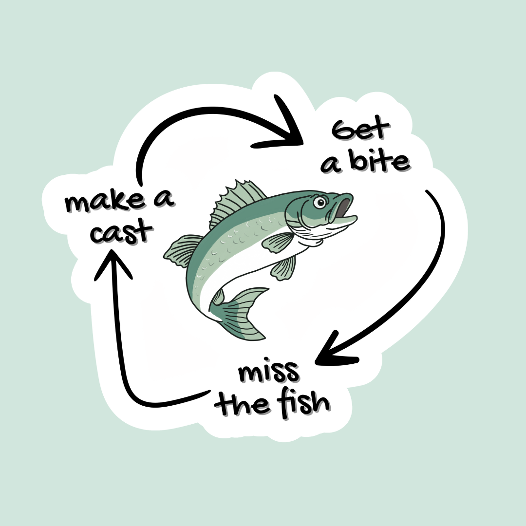 Fishing Sticker