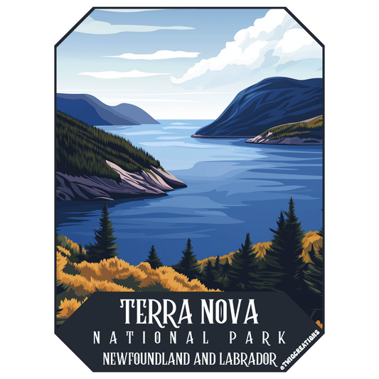 Terra Nova National Park Sticker Twig Creations