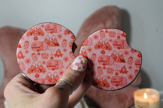 The Glamping Car Coasters