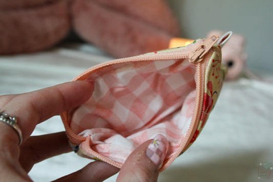 The Strawberry Patch Keychain Wallet