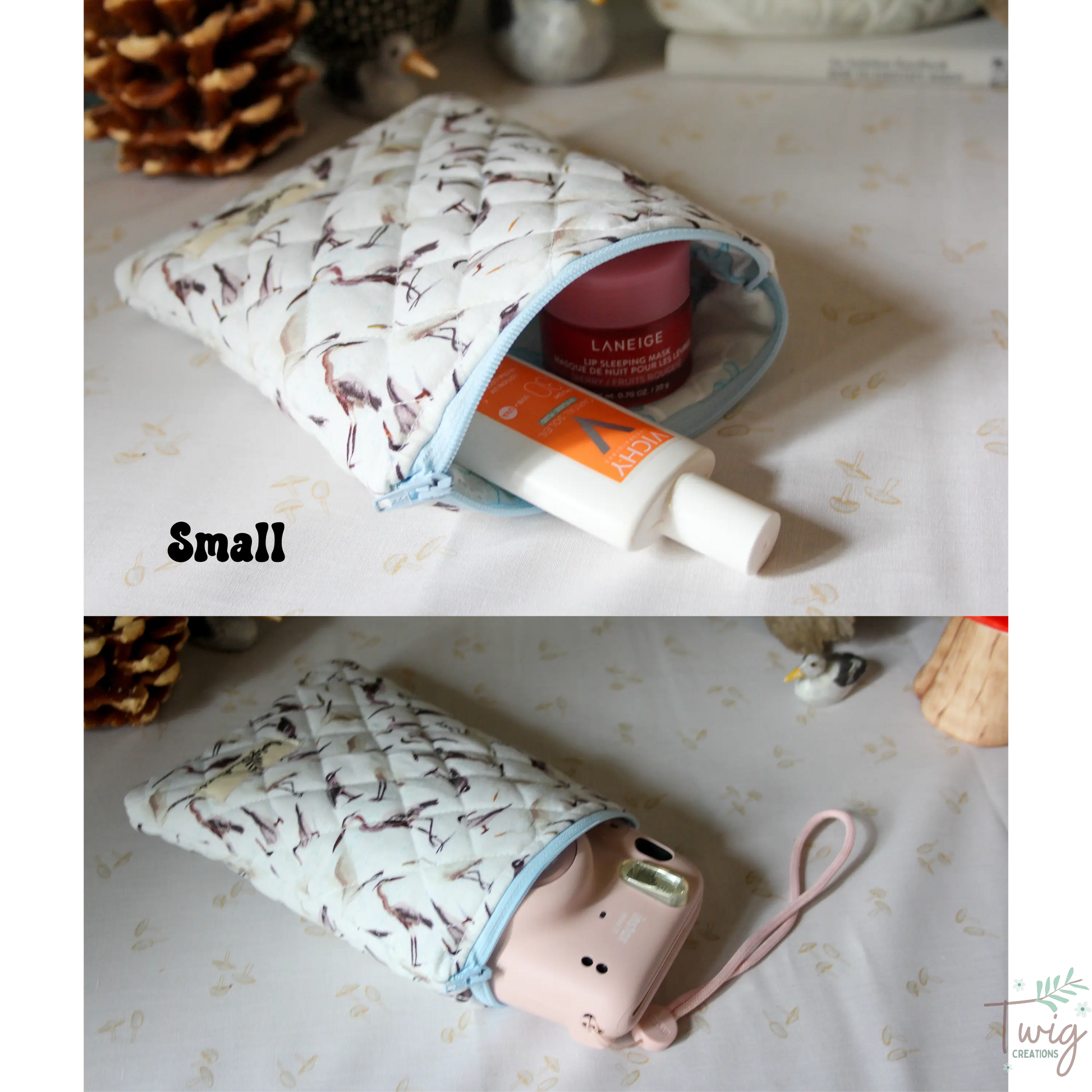 The Waterbirds Pouch Twig Creations