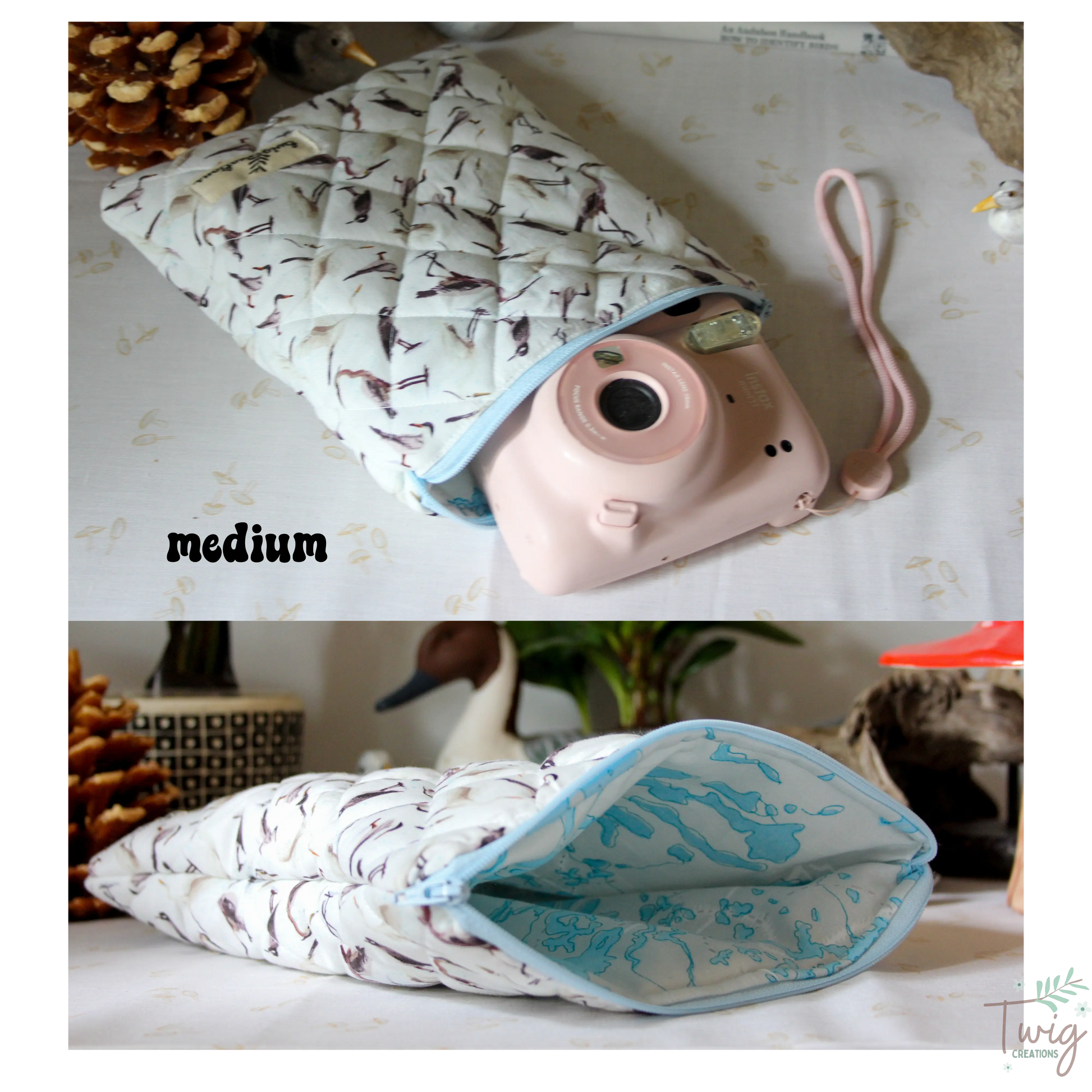 The Waterbirds Pouch Twig Creations
