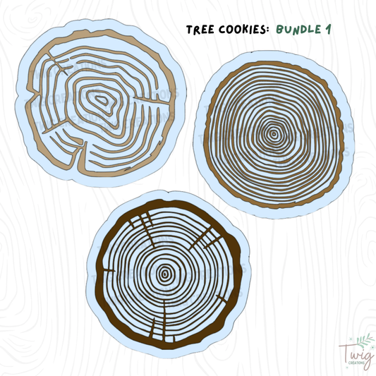 Tree Rings Rainbow Window Cling Bundle #1 (3 Pack) Twig Creations