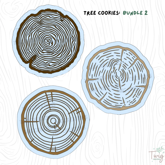 Tree Rings Rainbow Window Cling Bundle #2 (3 pack) Twig Creations