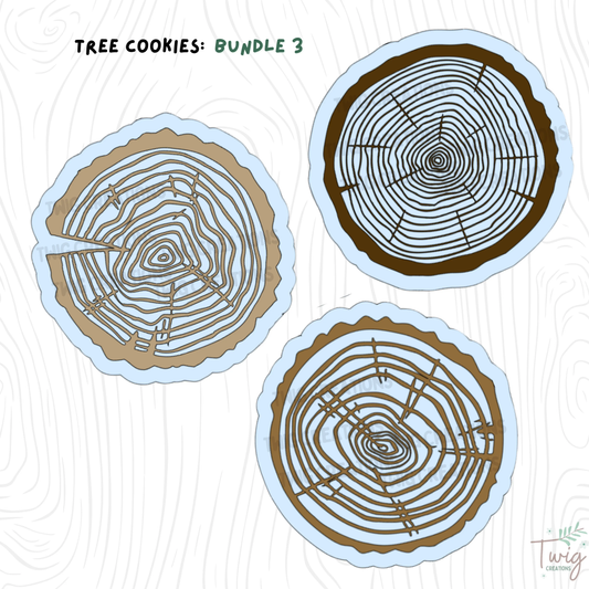 Tree Rings Rainbow Window Cling Bundle #3 (3 pack) Twig Creations