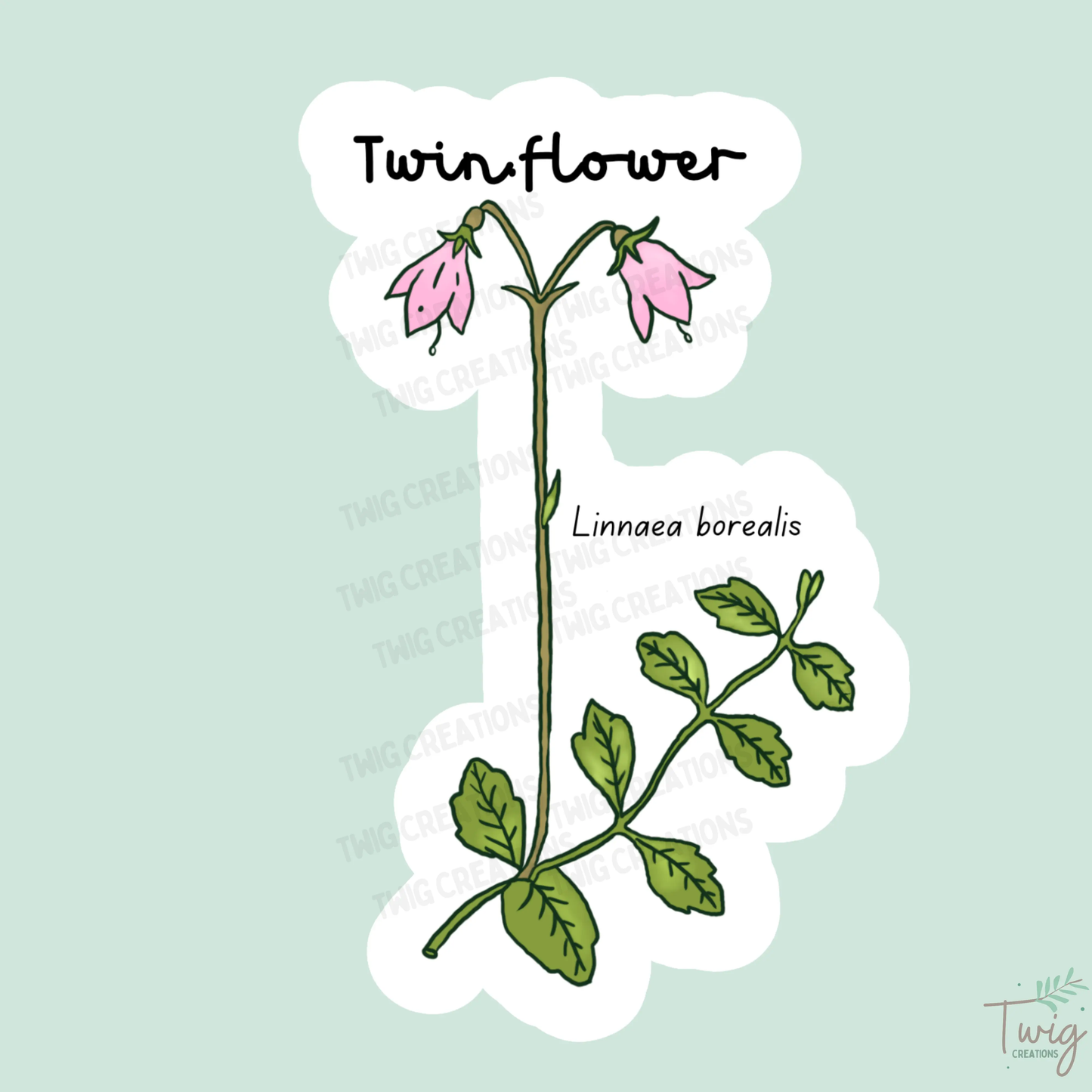 Twinflower Sticker Twig Creations
