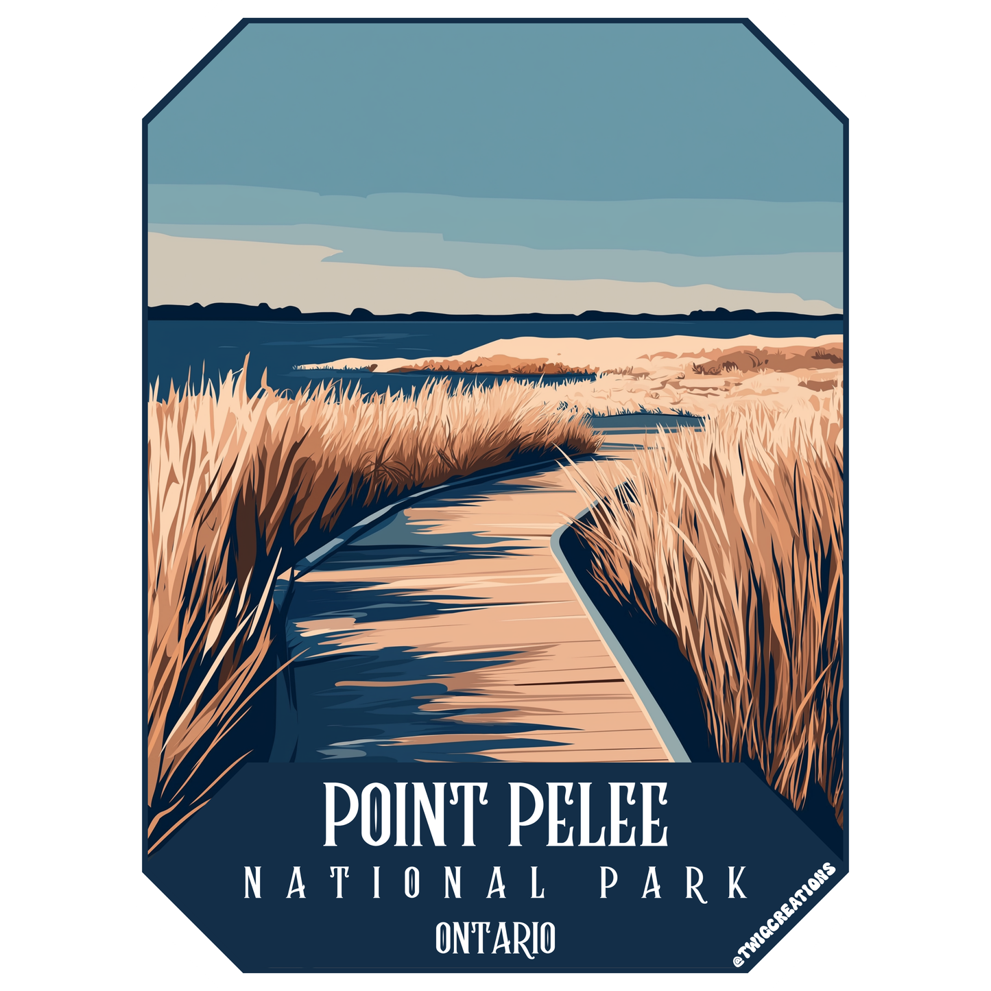 Point Pelee National Park Sticker Twig Creations