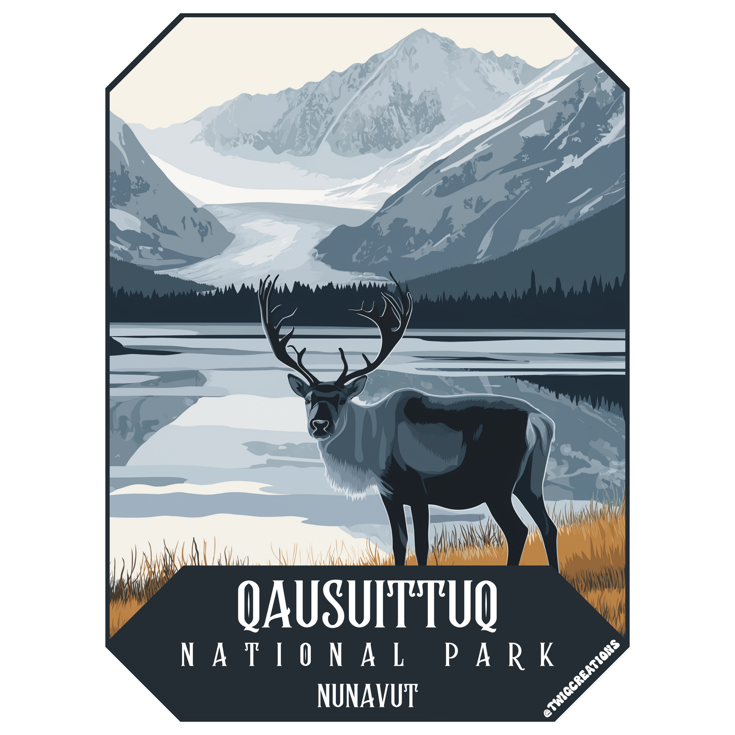 Qausuittuq National Park Sticker Twig Creations